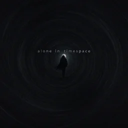alone in timespace, dark, artwork by sergey kolesov & sylvain sarrailh, detailed, dynamic, cinematic composition, beautiful mysterious