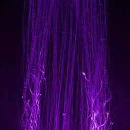 sticky strands made of purple fire, dramatic lighting, cinematic, establishing shot, extremely high detail, photo realistic, cinematic lighting, post processed, concept art, artstation, matte painting, style by eddie mendoza, raphael lacoste, alex ross
