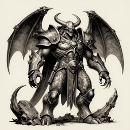 marduk, devourer of worlds, detailed airbrush ink art in dark and muted colors art by moebius on dmt and shrooms