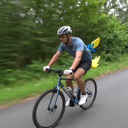 vaporeon riding a bicycle trail camera footage