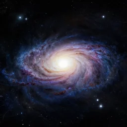 a minimalistic ukiyo - e galaxy, artstation, 4 k
