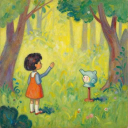 a painting in the style of tony diterlizzi.