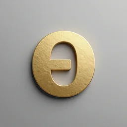 logo 0 8 0 in gold