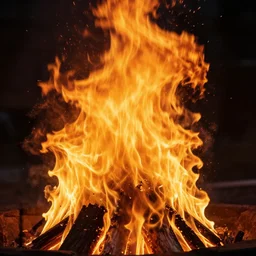 Everlasting fire, hyper realistic, photo real, detailed
