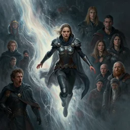 masterpiece concept art by thomas blackshear, imogen poots as a galactic templar fly by magic torrents, matte painting, extremely emotional, cinematic moody colors, realistic shaded lighting poster by hsiao ron chen, ilya kuvshinov, magali villeneuve, artgerm, jeremy lipkin and michael garmash and rob rey, christophe vacher
