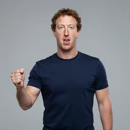 dumb picture of mark zuckerberg in the metaverse