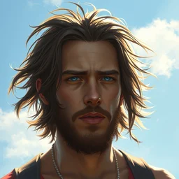 messi, portrait, illustration, rim light, top light, summer clear blue sky, perfectly shaded, soft painting, epic, intricate, art by krenz cushart and wenjun lin
