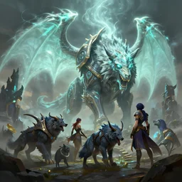 mount epic swift horde wolf screenshot world of warcraft mounts worldboss bioluminecant light concept sketch art and by feng zhu alena aenami artworks in 4 k beeple, by thomas kinkade heartstone overwatch blizzard 3 d rtx hdr