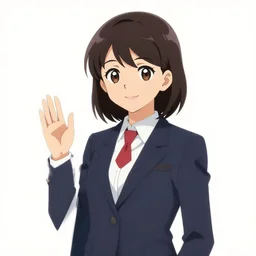 female commissioner, vector, pixta.jp, irasutoya, クリップ・アート