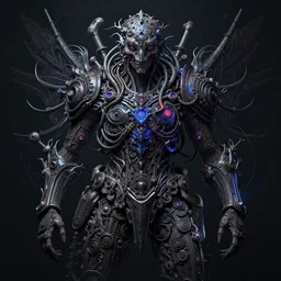 A digital matte intricate illustration concept art of Isaac Clark inspired art and greebles + dark shadowy neon colors, symmetry, intricate complexity, epic composition, gritty atmosphere, highly detailed, cinematic lighting + masterpiece, trending on artstation + 8k
