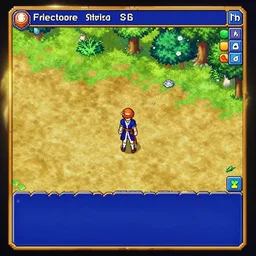 screenshot of classic jrpg