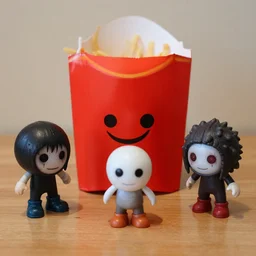 silent hill happy meal toys, 9 0's photography