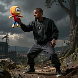 Kanye west in save by the bell playing the role of as screetch