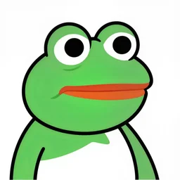 pepe the frog, pop art style, by Jasper Johns and Alex Katz,