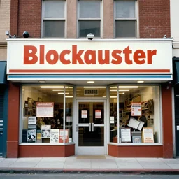 blockbuster store front 1 9 8 0