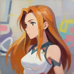 greg manchess portrait painting of asuna yuuki as overwatch character, medium shot, asymmetrical, profile picture, organic painting, sunny day, matte painting, bold shapes, hard edges, street art, trending on artstation, by huang guangjian and gil elvgren and sachin teng