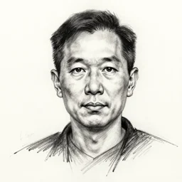 ter, sketch, portrait