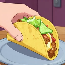 jeniffer cartman hand taco