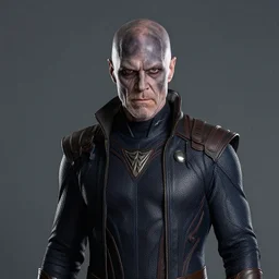 studio portrait, marvel avengers movie still frame of mr sinister, portrait of ai professor by gierymski, portrait of ai artist by wayne barlowe