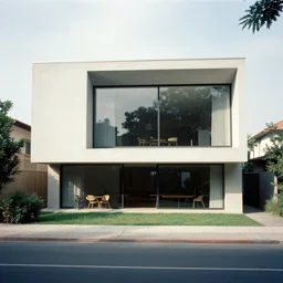 a house by zaha hadid. 8 k, film still.