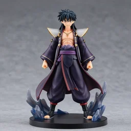 an anime nendoroid of shang tsung, figurine, detailed product photo