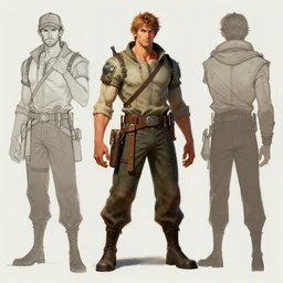 character concept art by Ryan Lang