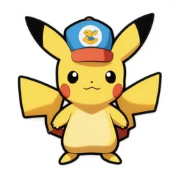 cute miss mascot lakma © cygne lakma © cygne swanna pokemon sticker art, cronobreaker, beeple game icon