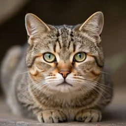 a feline walrus - cat - hybrid, animal photography