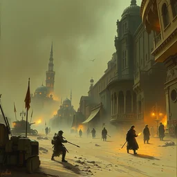 2 0 1 8 blade runner movie still mixed with warhammer 4 0 k by denis villeneuve tom anders zorn hans dragan bibin thoma greg rutkowski ismail inceoglu illustrated sand storm alphonse mucha
