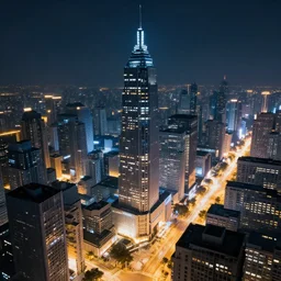 cyber night city, ultrafine highly detailed hyper illustration, sharp focus, unreal engine highly rendered, global illumination, radiant light