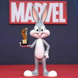 bugs bunny photo from marvel movie, award winning photography, 50 mm