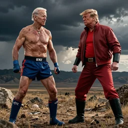 Joe Biden vs Donald Trump as Mortal Combat characters