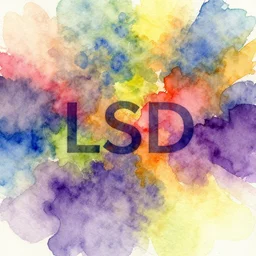 lsd trip, abstract, watercolor, colorful