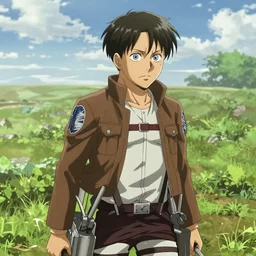 Finn Wolhard as Eren Jaeger in the Attack on Titan live action directed by Duffer Brothers