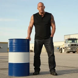 vin diesel as a barrel of diesel