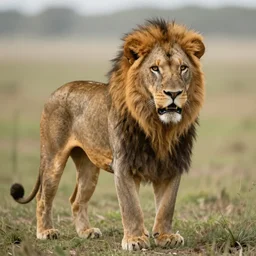 human-lion-hybrid creature