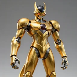 golden Mecha Frieza Trending on artstation DeviantArt Pinterest gloating detailed HD 8k High Resolution