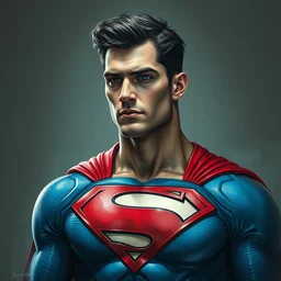 portrait of crossfit bodybuilder fitness muscular superman!, futuristic detailed cyberpunk costume!, red and blue costume!!, pale skin!, no logo!!!, painted art by tsuyoshi nagano, greg rutkowski, artgerm, alphonse mucha, spike painting