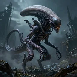 Alchemy Xenomorph. By Konstantin Razumov, highly detailded