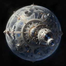 stanford torus space habitat, elegant intricate digital painting artstation concept art by mark brooks and brad kunkle detailed