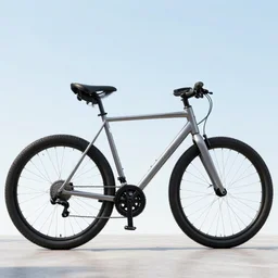 a giant bicycle, like a real large bicycle, and i mean large. we talking one super sized bicycle here. absolutely huge. massive.