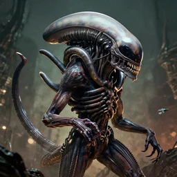 xenomorph by leonid afremov
