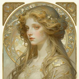 portrait of a transcendental creature, d & d, fantasy, intricate, elegant, highly detailed, digital painting, artstation, concept art, smooth, sharp focus, illustration, art by artgerm and greg rutkowski and alphonse mucha, new art nouveau