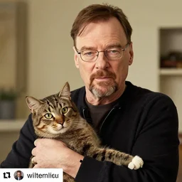 Walter White, Instagram post #SOMEONESTOLEMYCAT