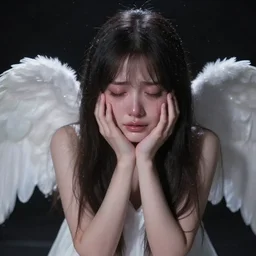 i, cry, when angels deserve to die,, photo,