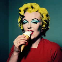 andy warhol ate my icecream, artsation, dramatic lighting