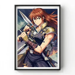 a 8 0 s poster in the art style of attack on titan, concept art, 2 d illustration, highly detailed,