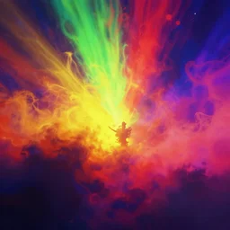 a beautiful artwork illustration, no man's sky, volumetric fog, godrays, high contrast, high contrast, high contrast, vibrant colors, vivid colors, high saturation, by Greg Rutkowski and Jesper Ejsing and Raymond Swanland, featured on artstation, wide angle, vertical orientation