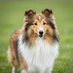 a shetland sheepdog by Patrice muricano
