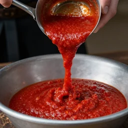 Pouring marinara sauce on ragnar lothbrok